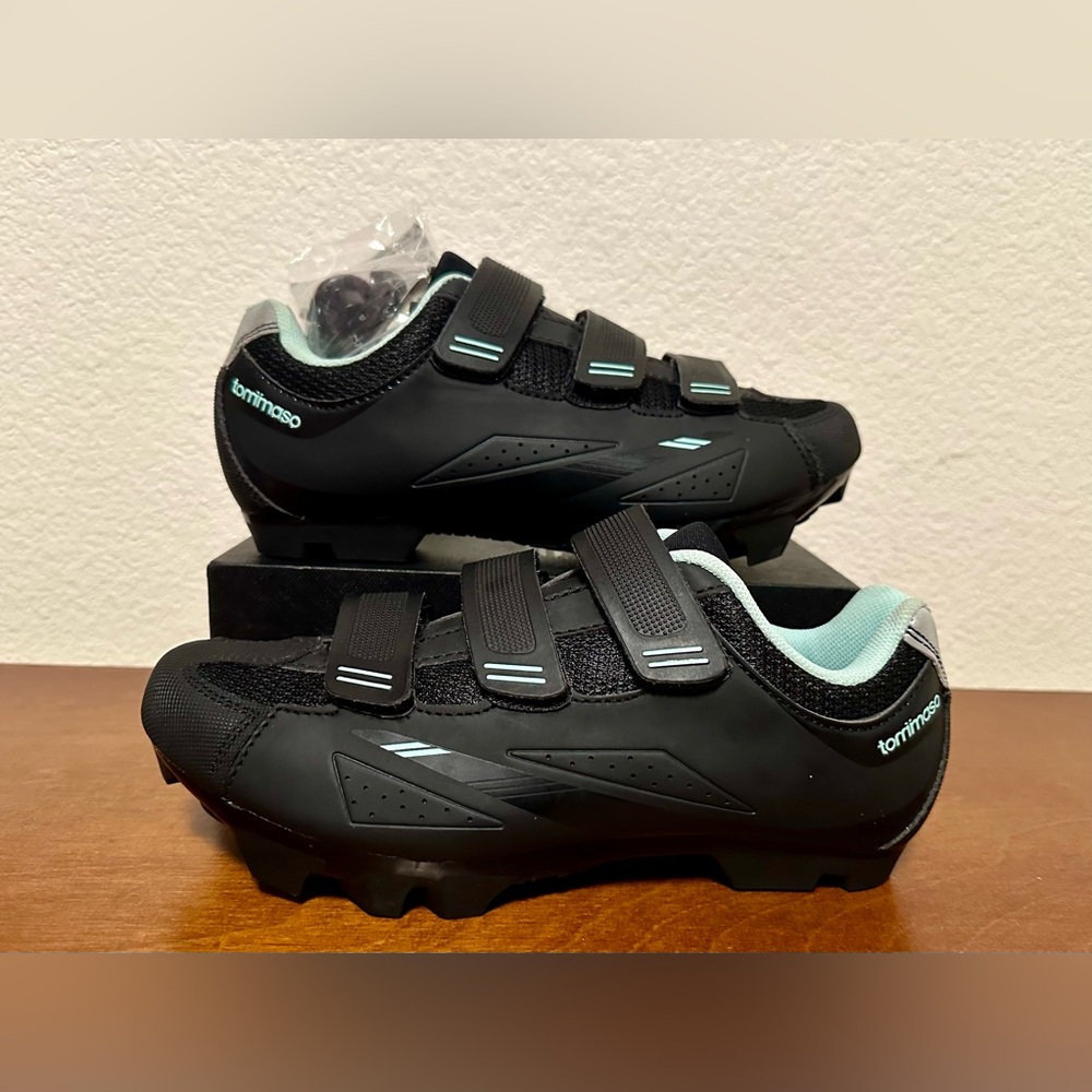 Tommaso Terra 100 womens cycling shoes road cleats black Size 7.5
